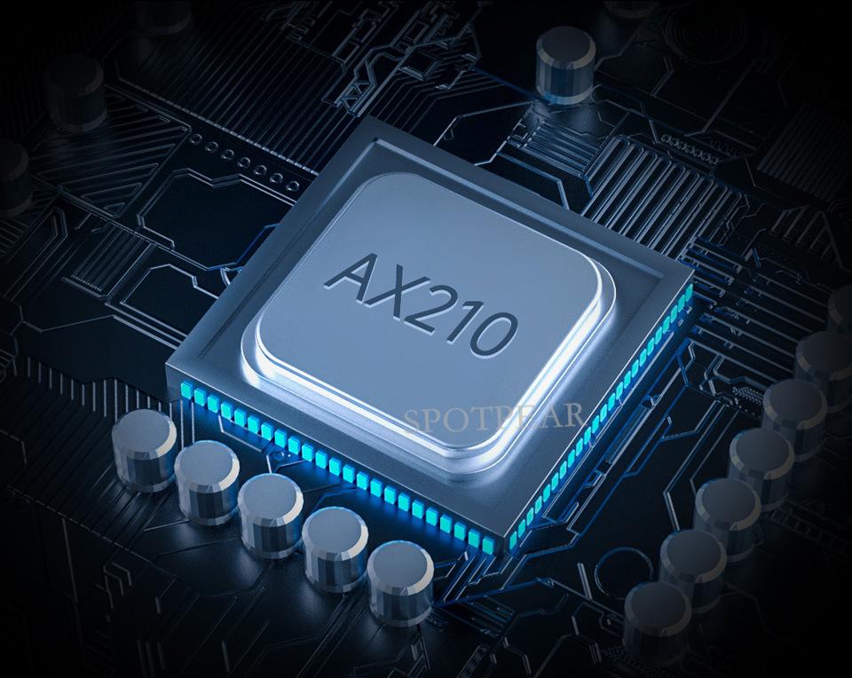 Módulo Intel AX210 Tri-Band Gigabit WiFi 6 com Bluetooth 5.2