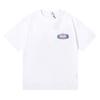 Cross-border European and American trendy brand RHUDE micro-logo letter badge printed short-sleeved t-shirt for men and women couples American high s