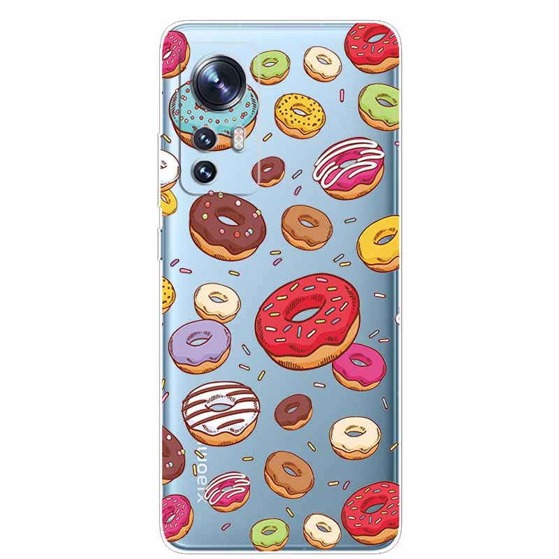 For Xiaomi 12T Case Clear Bumper Soft TPU Phone Cases for Xiaomi 12T Pro 5G Silicone Cover 6.67'' 12 T Transparent Slim Fundas
