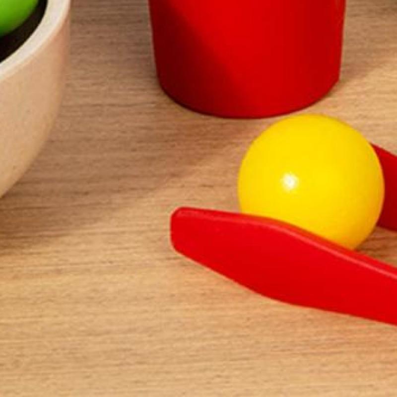 

Rainbow Balls in Cups Wooden Preschool Color Matching Toy Learning Fine Motor Skills Toys for Toddlers 1-3 Year Old China Mainland