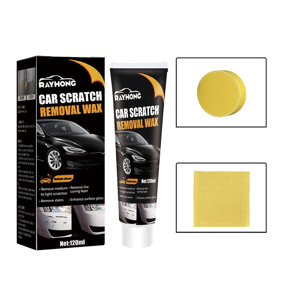 Car Scratch Repair Paste 120ml Compound Wax Car Scratches Paint Care Repair Tool Auto Remover Cream Scrat Repair Paste Poli M0B2