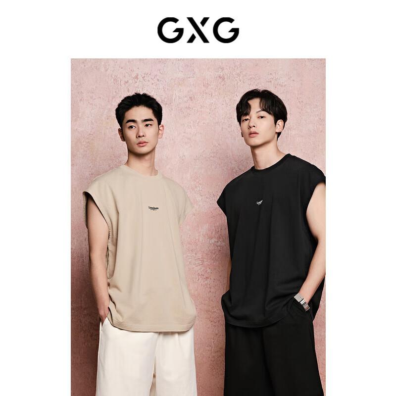 

GXG Men s Heavy Washed Round Neck Vest 175/L