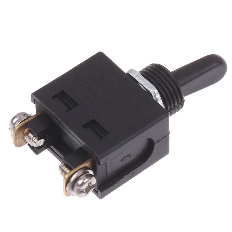 Button Switch Electric Tool Switch Angle Grinder Electric Drill Electric Hammer Copper Contacts Toggle Switch 15A/125V 8A/250V