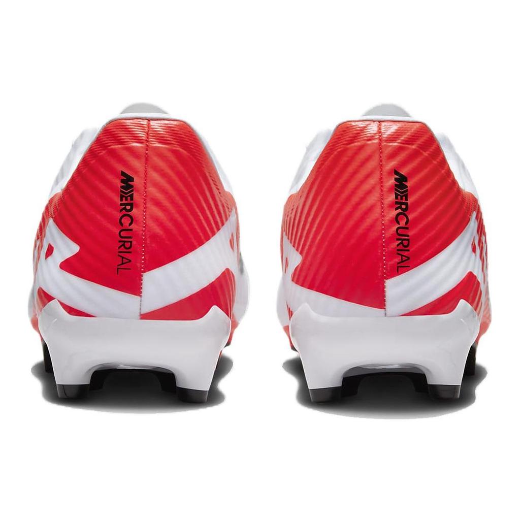 Nike Zoom Mercurial Vapor 15 Academy MG Ready Pack Unisex Sneakers White Bright-Crimson Black DJ5631-600