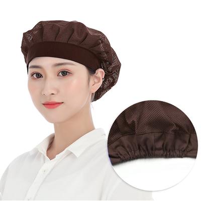Unisex Elastic Mesh Caps Cafe Bar Kitchen Restaurant Hotel Bakery Waiter