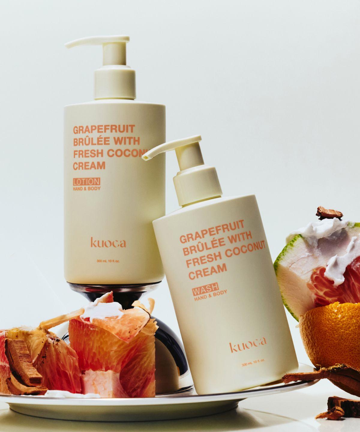 [2-Piece Set] Grapefruit Sorbet Hand & Body Wash + Lotion
