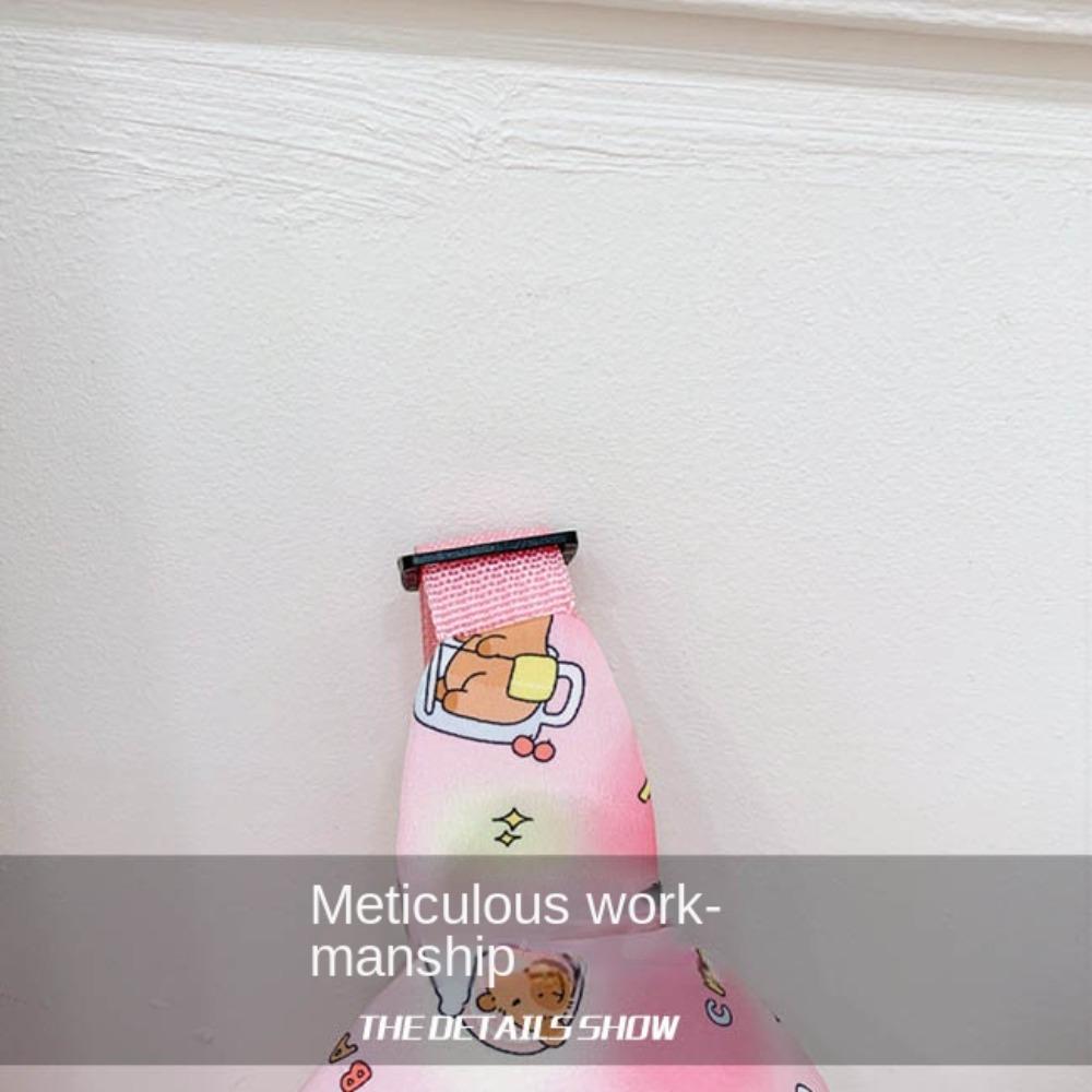 Large Capcity Cartoon Shoulder Bag Portable Kids Crossbody Bag Cartoon Capybara Chest Bag Student