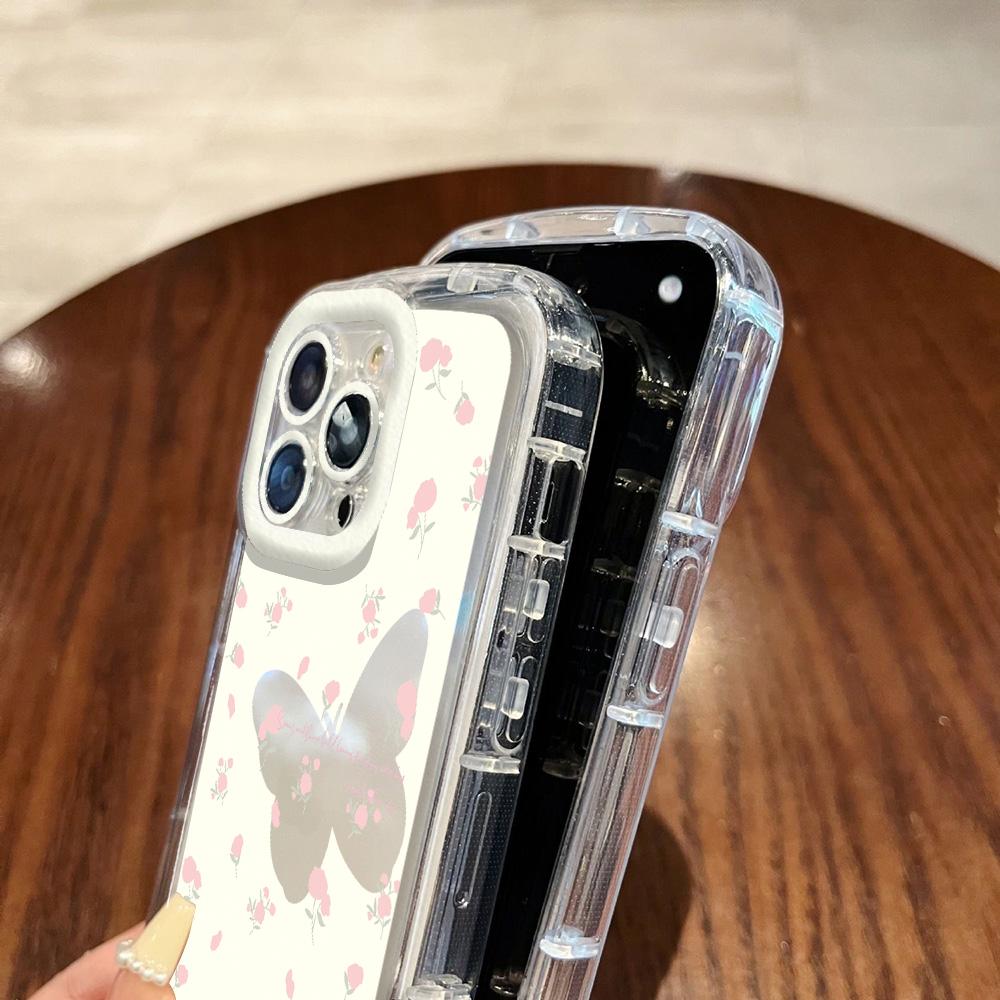 Etui na telefon komórkowy dla iPhone 11 13 XR 15 Pro Max 12 14 Pro Max etui iPhone 16 7 Plus 8 Plus XS Max Wzór kreskówkowy Ochrona przed upadkiem Wstrząsoodporne