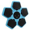 Music Boxing Machine Wall Mounted Rechargeable Bluetooth Electronic Boxing Target for Kids Home Gym Blue