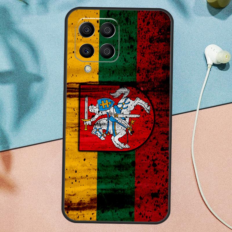 Lithuania Flag Lithuanian Case For Samsung Galaxy M31 M11 M21 M14 M34 M54 M12 M32 M52 M15 M13 M16 M36 M56 M53 M35 M55