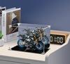 Transparent Acrylic Magnetic Display Box: Dustproof Protective Cover for Labubu Figures