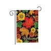 Ahornblatt Sonnenblume Garten Gartenflagge