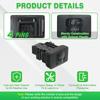 8415260060 Car light switch Black for Toyota Land Cruiser 200 Headlight Height Adjustment Control Switch Car light switch