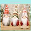 Christmas Fairy Snowflake Knit Hat Forest Elder Figurine Decorative Gift For Holiday Decor