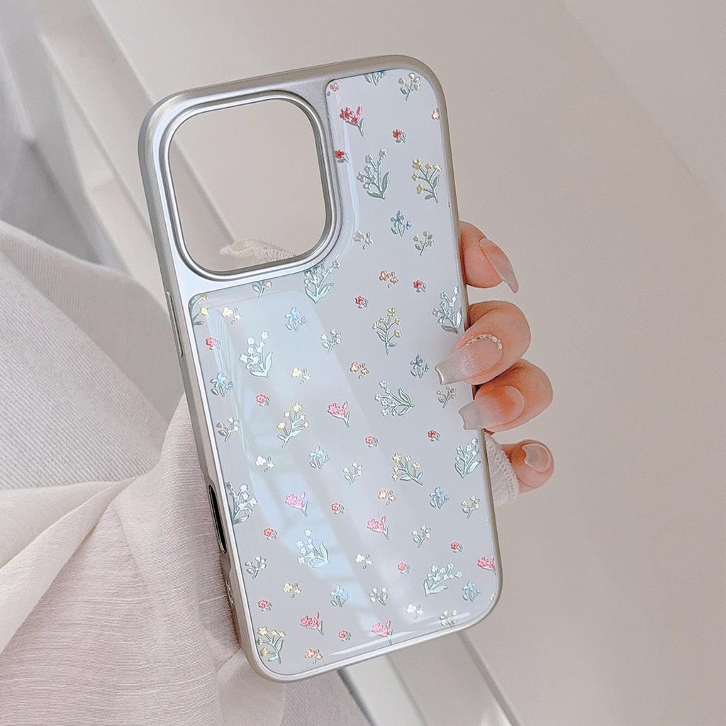 Gilt 15 for Apple 16pro Max Phone Case for IPhone17 Colorful Flower 14 for Huawei Mate Epoxy