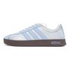 Adidas Neo Vl Court Sugar Poem, Amber Leather Low top Skateboard Shoes Unisex Blue Gray HQ1802(Team189-)