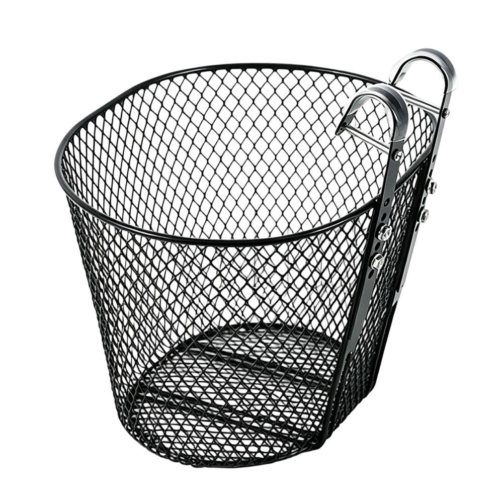 Easy to Install Mesh Storage Bike Basket Universal Metal Hanging Basket Outdoor Cycling Basket