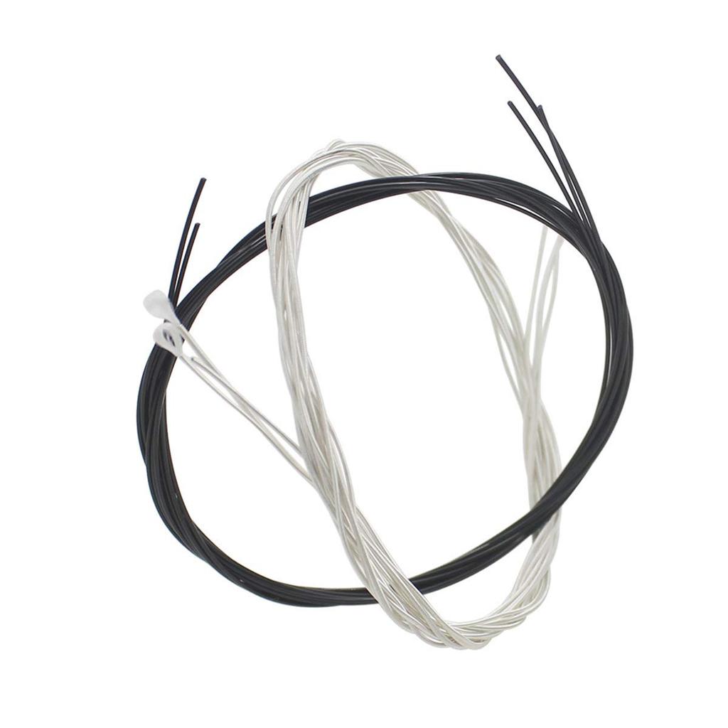 Black Nylon Classic Guitar Strings 3 Full Set