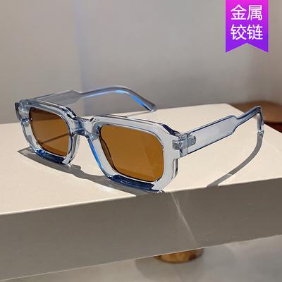 Fashion Sunglasses, Simple Personality, Small Frame Square Sunglasses, Women'S Street Photography, Versatile Sunscreen Sunglasses