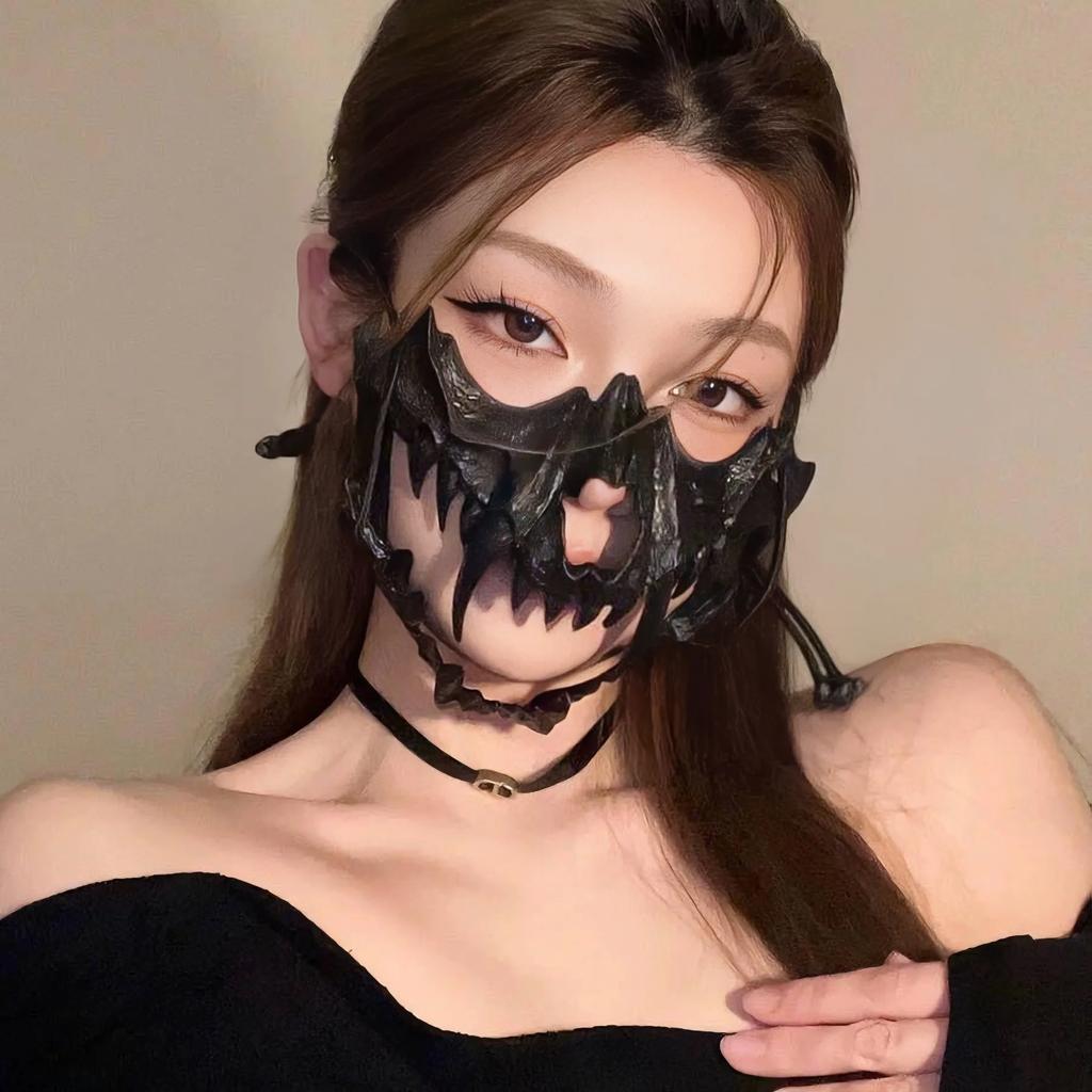Human Wolf Masks Party Performance Dress Up Props Halloween Two-dimensional Tiger Yasha Tengu Mask
