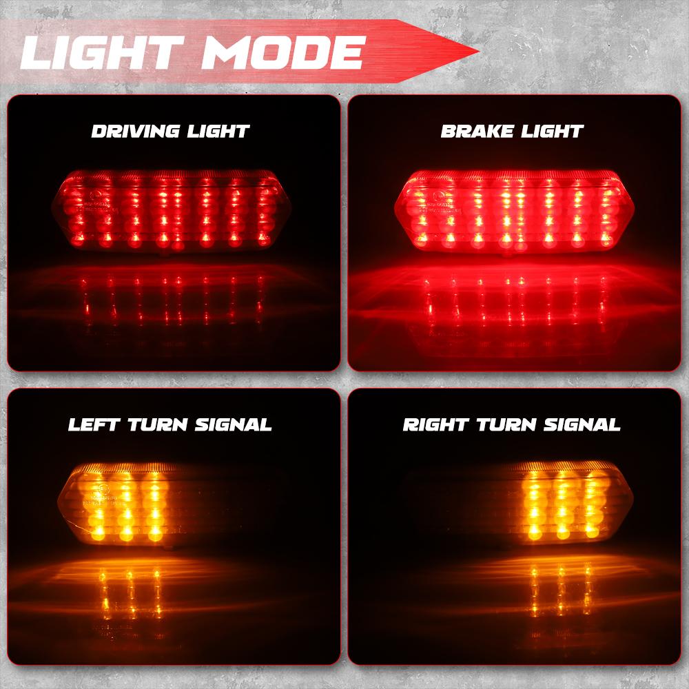 Motorcycle LED Integrated Tail Light with led Turn Signal Indicator for Honda MSX /Grom 125 2013-2016 for CB 650 F 2014-2015