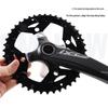 32T Steel Mountain Bike Crankset, Square/Hollow Crank, Large & Middle Chainring Repair Piece