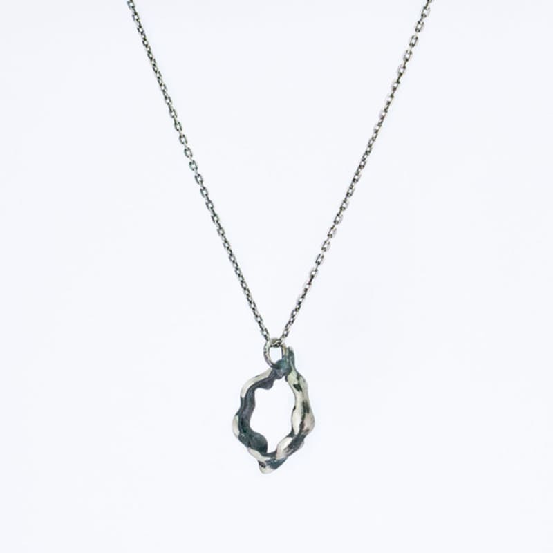 HARANG HR 295N_Wavy Ring Necklace