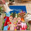 In The Night Garden Characters Themed Anti-Slip Rugs - Polyester Home Decor, Suitable for Bedrooms, Living Rooms, Doorways, Studios, and Decorations