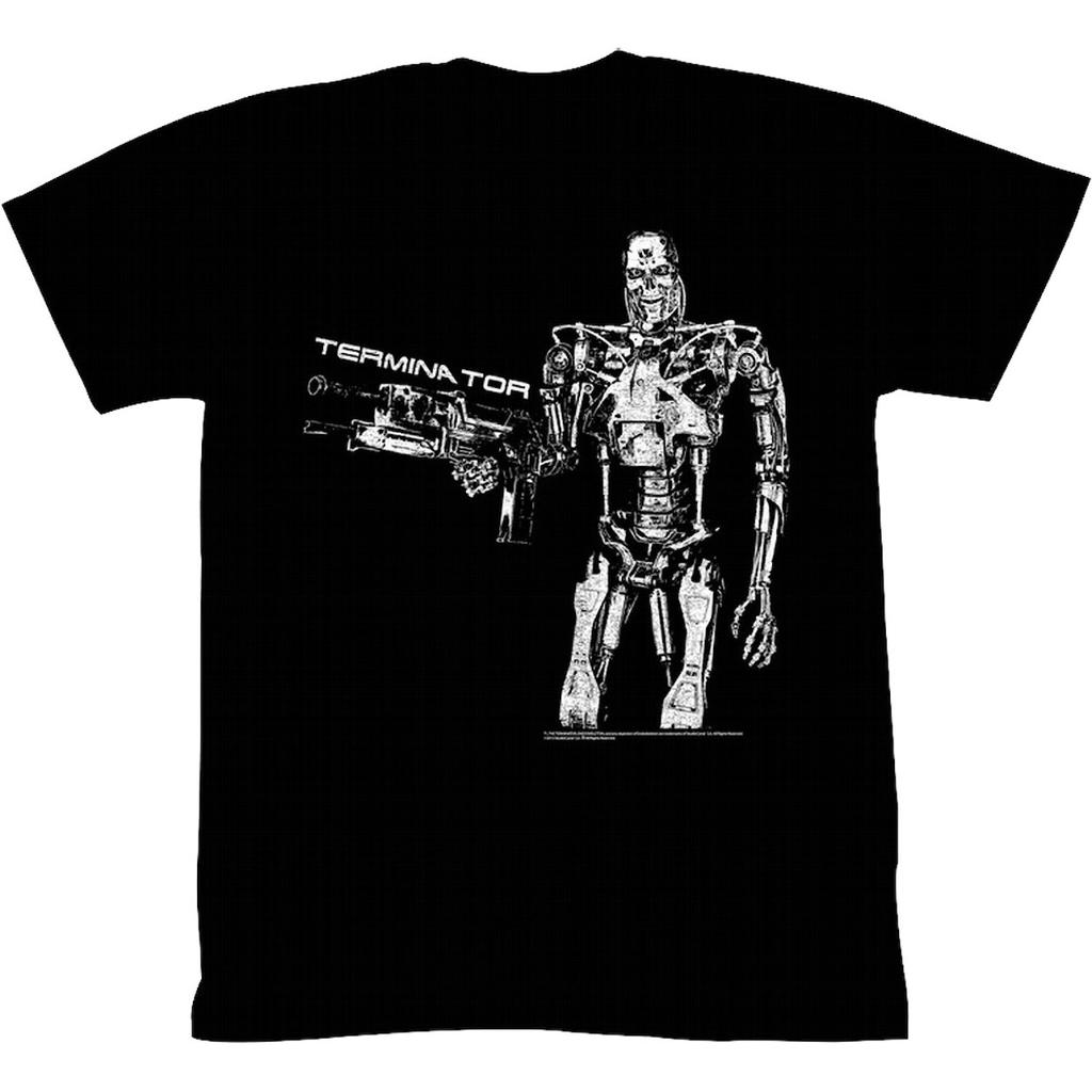 1984 Hollywood Classic Movie Joint Terminator The Terminator Male Schwarzenegger Retro Tshirt Comfortable and Breathable Y2K