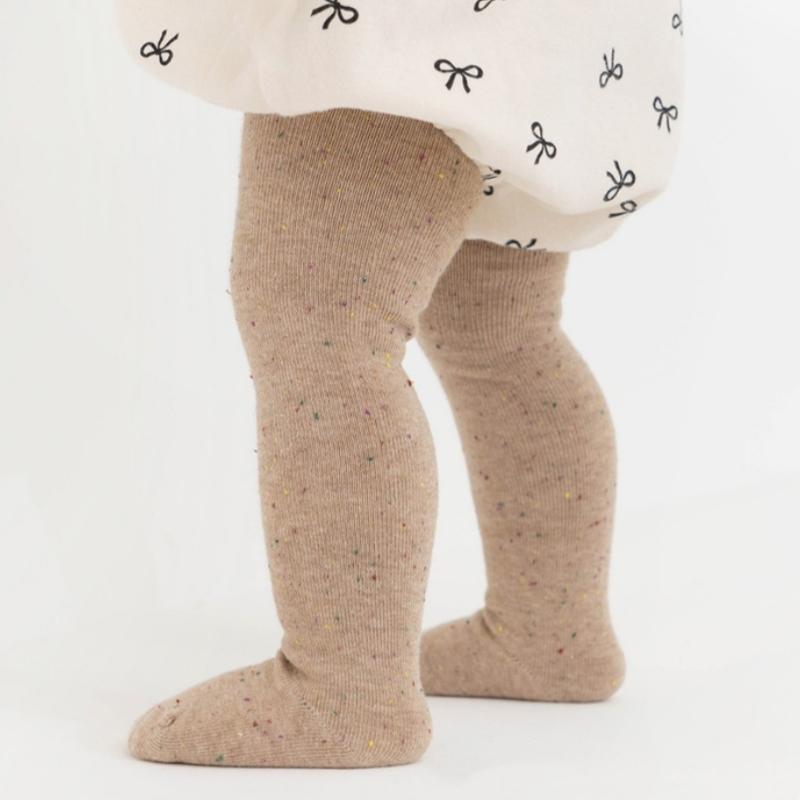Baby Tights Solid Color Soft Knitted Cute Big PP Newborn Toddler Tight For Girl Pantyhose Kids Girls Spring Clothes