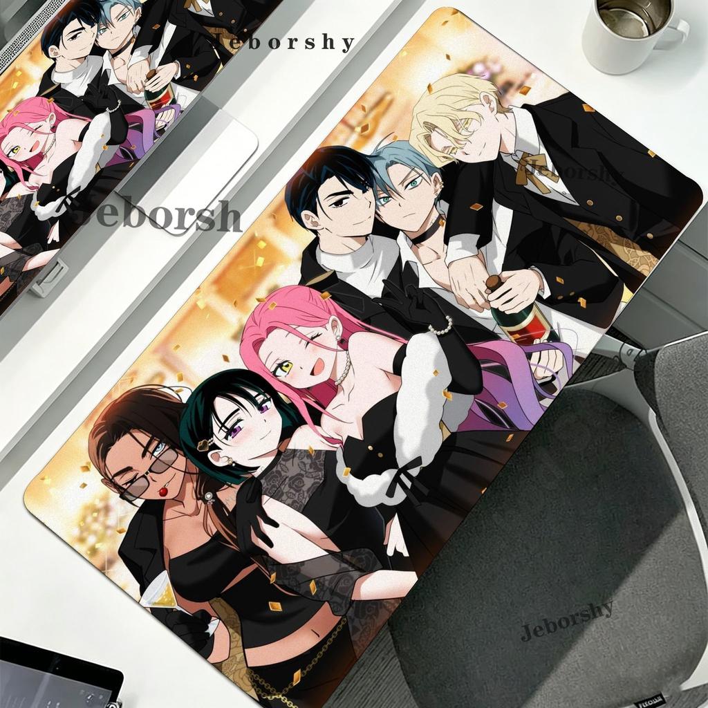 Mouse Pad Anime Gaming Mousepad AAliens Stage Mizi Till Ivan Sua Luka Hyuna Mousepad Xl Keyboard Pad NonSlip Computer Desk Mat