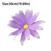 Non-woven Artificial Daisy Giant Fake Flowers  Wedding Party Background Wall Decoration