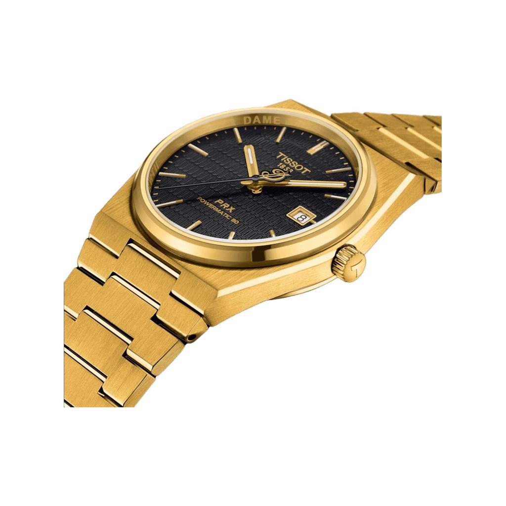 Tissot PRX Automatic Mechanical Movement 100m Water Resistance Men's Watches Watch 40mm Black Dial T137.407.33.051.00