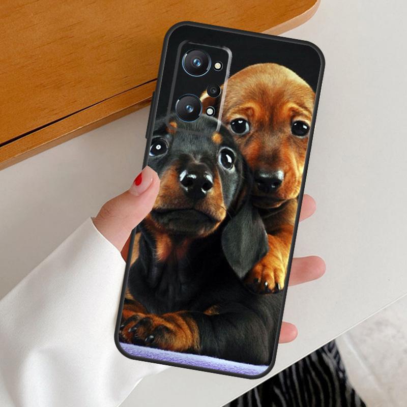 

Teckel Dackel Dachshund Dog For Realme C55 C53 C51 C35 C67 C25S C21Y C30 C31 C33 9 10 11 12 Pro Plus GT Neo 6 GT5 Case Realme 9 Pro