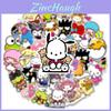 Bunte Sanrio My Melody Cinnamoroll Aufkleber zur Personalisierung
