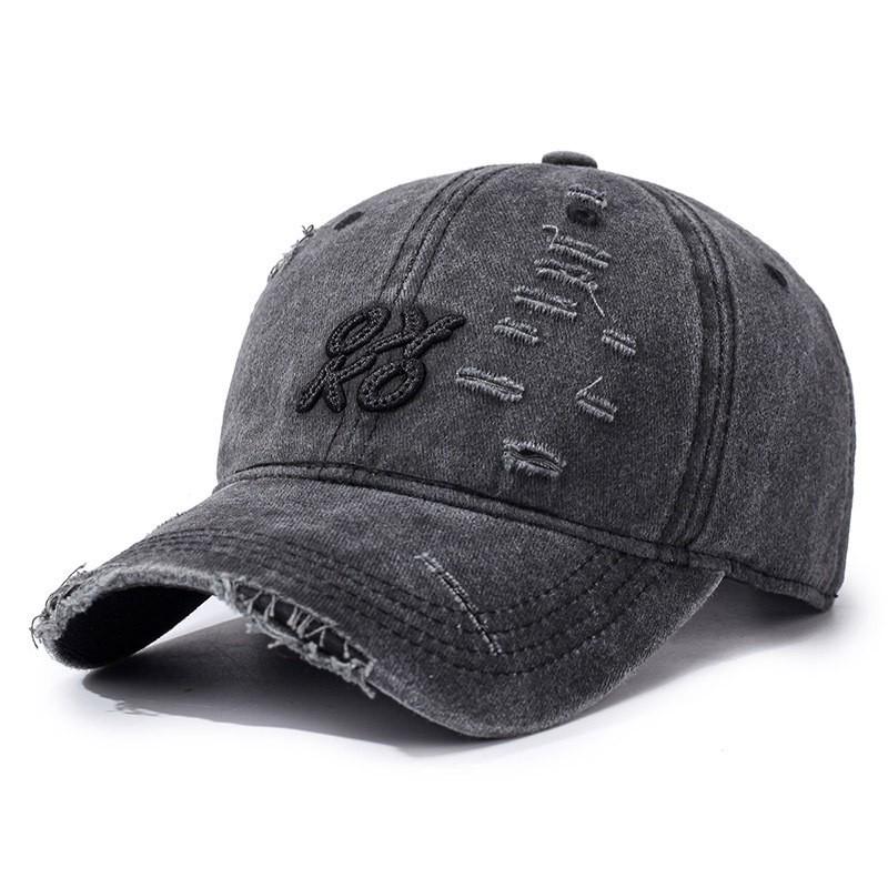 Retro Amerikanische Street Duckbill Baseballkappe mit großem Schirm & weichem Oberteil - Waschbar für Damen & Herren