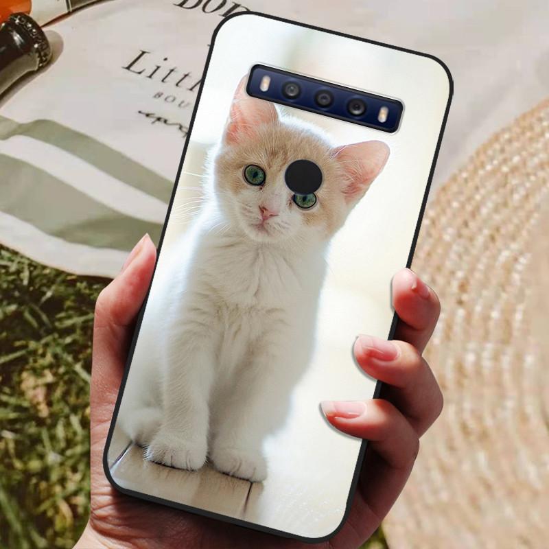 For TCL 10 SE Case Luxury Wolf Lion Silicone TPU Soft Cover Phone Case For TCL 10 SE Coque TCL 10SE Capa TCL10 SE Cute Funda