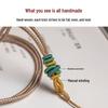 Artistic Knitted Phone Lanyard - Versatile Neck, Wrist & Chain Design