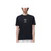 Fila Heritage Series Letter Logo Print Round Neck Short Sleeve T-Shirt Men Tops Black F11M318102F-BK