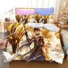 3D Game Genshin Impact Bedding Sets Keqing Xiao Duvet Cover Set 3 Pieces Boys Adults Single Full Queen King Size Bed Linen