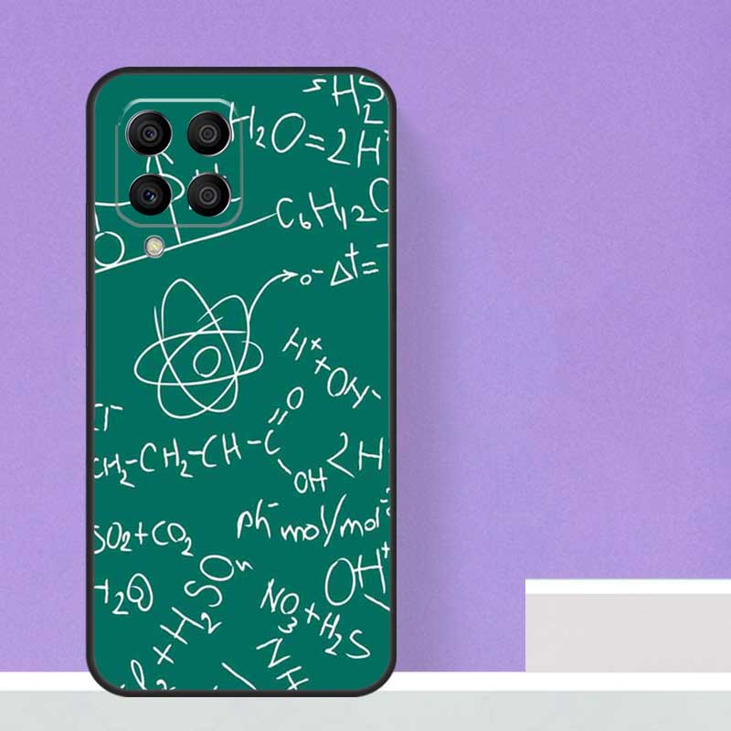 Biology Chemistry Case For Samsung Galaxy M31 M16 M36 M56 M33 M53 M13 M12 M32 M52 M20 M15 M55 M14 M35 M34 M54
