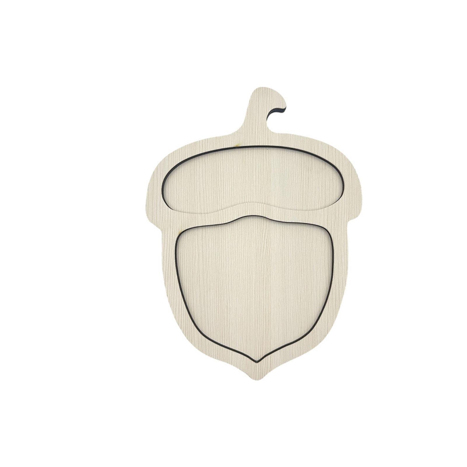 

Soothing Wooden Dinner Plates And Heat-resistant Placemats For Home Use One Size