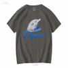 Flipper Head 90s Dolphin Kids Tv Show T Shirt Vintage Washed Stylish Casual Unisex Top For Everyday Wear Streetwear Slightly