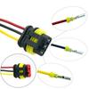 1 6-Pin Wasserdichte Auto-Elektrik-Drahtverbinder Stecker Klemme Sicherungshalter Kit