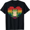 Retro Vintage Frog Animal Lover Nature Gifts for Women Kids T-Shirt