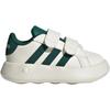 New Adidas GRAND COURT 2.0 Low Top Toddler Shoes White Green Infant And Toddler JQ7996