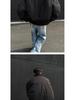 Men's American Style Cotton Bomber Jacket: Winter Hipster Baseball Coat