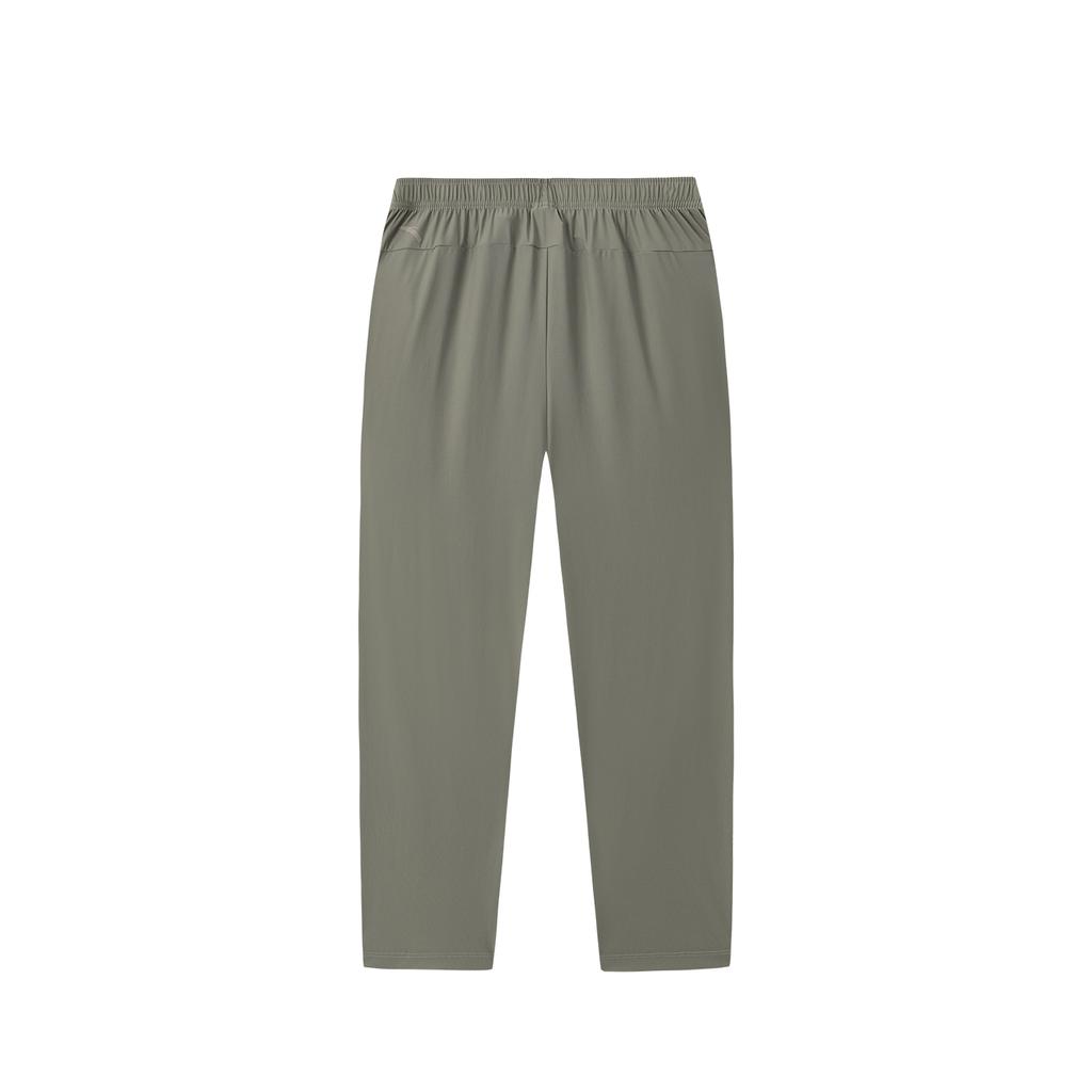 Anta Mens Knitted Nine-Point Sports Pants Men Bottoms Paddy-Gray 152627303S-1
