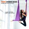 Aerial Silk & Yoga Swing, 8.7 Yards, Aerial Yoga Hammock Kit with 100gsm Nylon Fabric, Full Rigging Hardware & Easy Set-up Guide, Antigravity Flying
