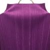 PLEATS PLEASE Made In Japan Long Sleeve Pleated Cut 3 Purple Women Used
